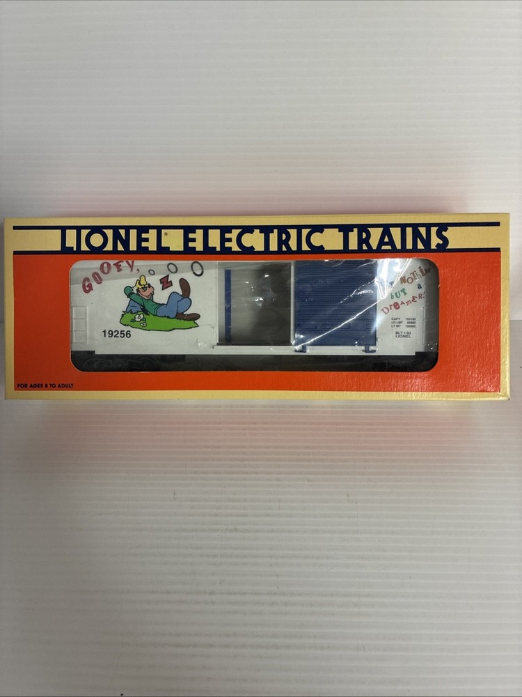 Lionel 6-19256 Goofy Hi-Cube O Gauge Boxcar New In Box  