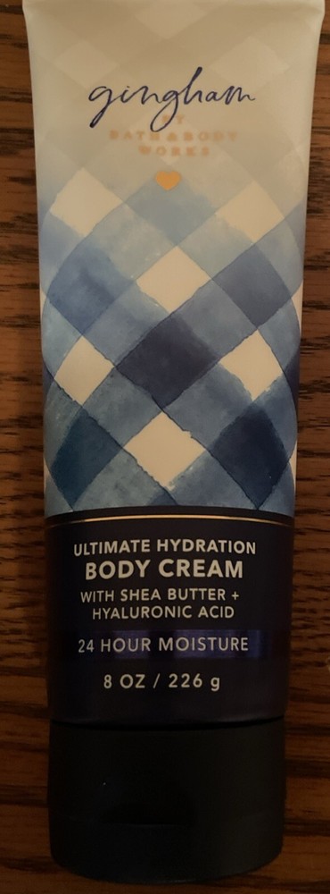 “Gingham” Body Cream Lotion 8 oz. Bath and Body Works. SHIPS FREE!!