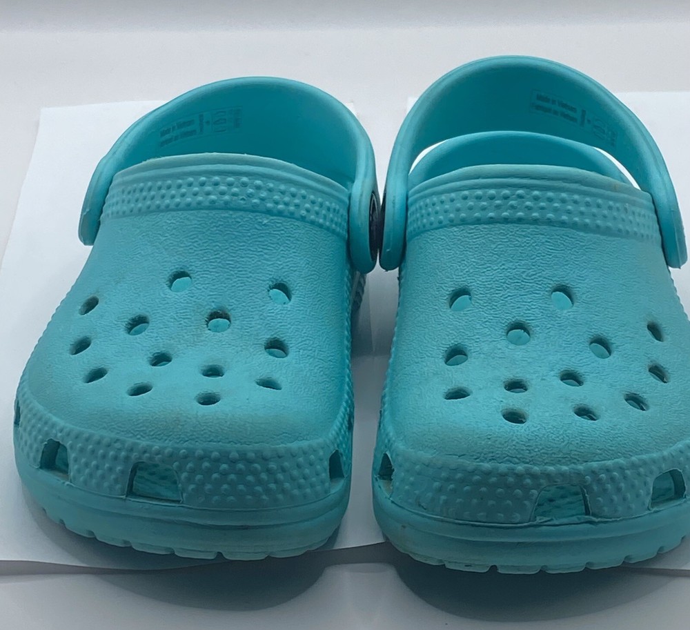 Kids' Crock Clog Teal Size C6 Pre Owned