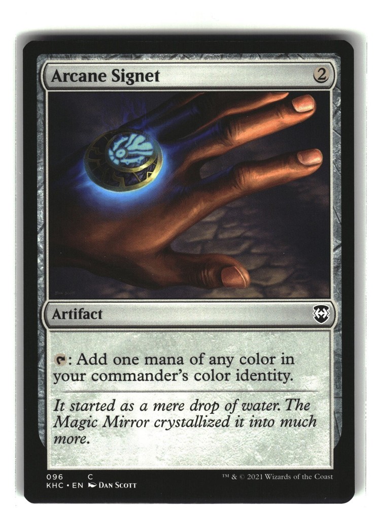 ARCANE SIGNET Kaldheim Commander #96 KHC(NM+)(MTG)