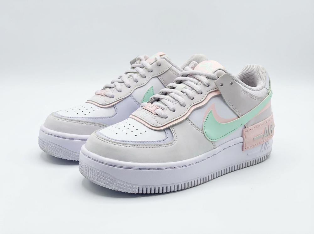 Nike Air Force 1 Women's 7 Shadow Atmosphere White Pink