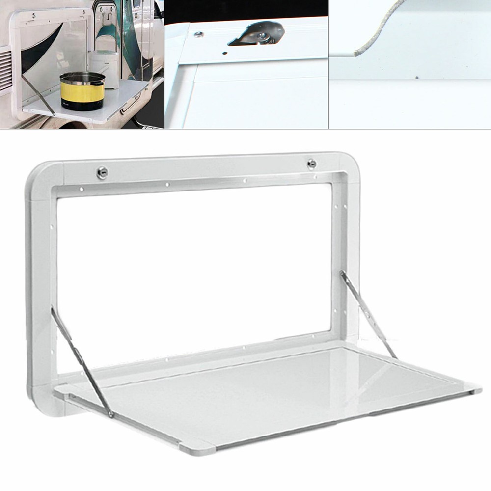 Heavy Duty Folding Wall Mounted Picnic Table for RV Camping Outdoor Use