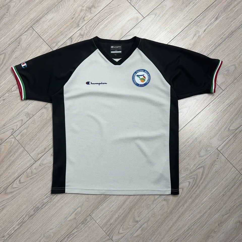 Champion Italy Lightweight Sports Football Soccer Jersey Size Large