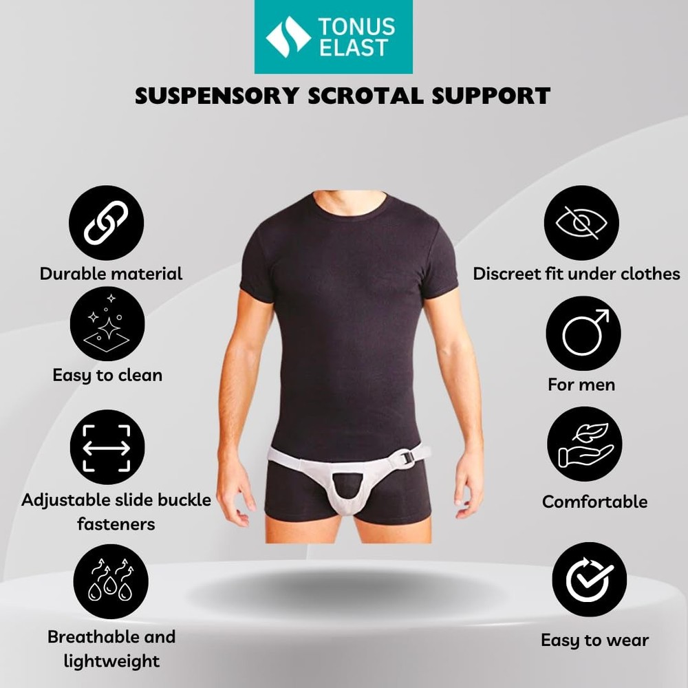 Tonus Elast Suspensory Scrotal Support (XXX-Large) – Maximum Comfort and Support