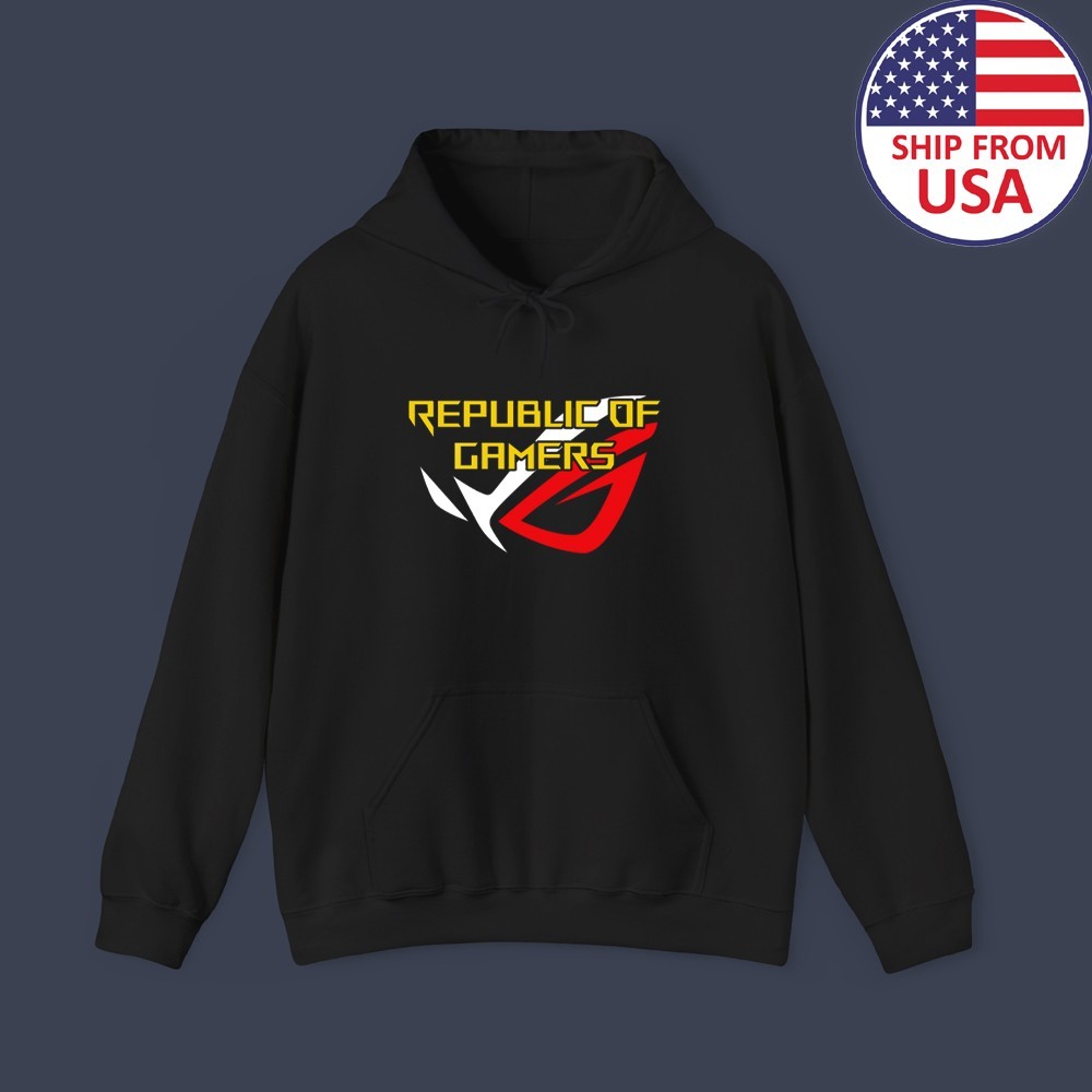 ASUS ROG Republic of Gamers Men's Black Size S to 3XL