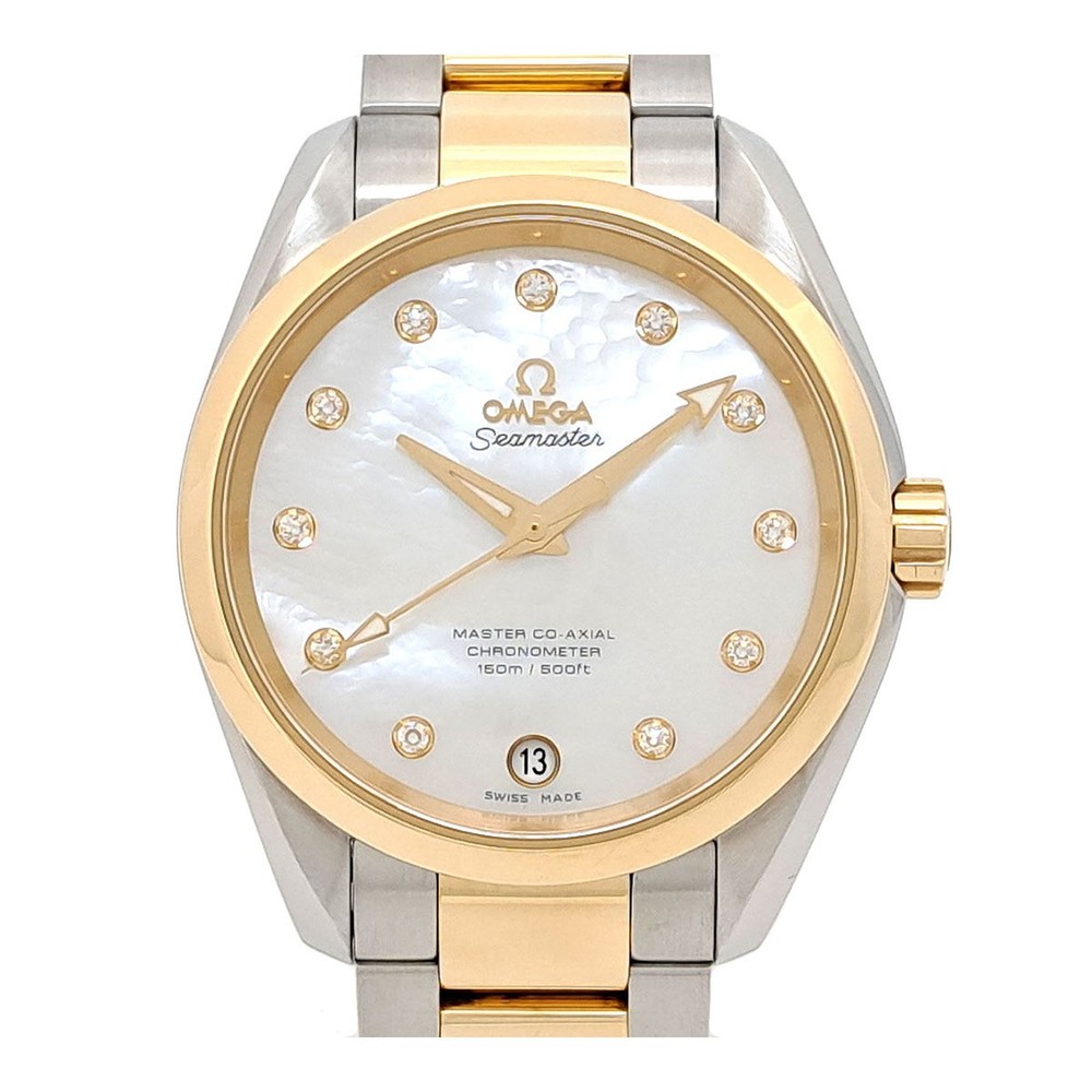 Omega Seamaster Aqua Terra 231.20.39.21.55.004 Auto Stainless Steel Yellow Gold