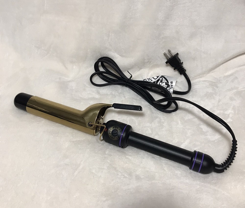 HOT TOOLS Gold Signature Series 1 Inch Curling Iron Wand  