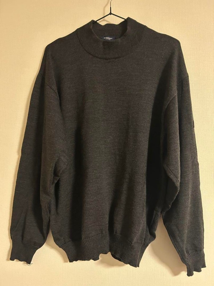 Burberry knit sweater Men's Fashion from Japan