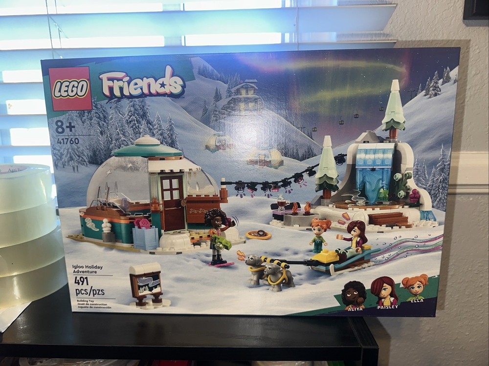 LEGO Friends Igloo Holiday Adventure Winter Building Toy 41760