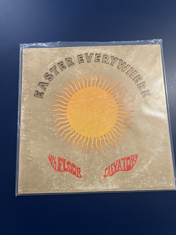 13th Floor - Elevators Easter Everywhere - 1967 ORIGINAL PRESS - WITH POSTUROS