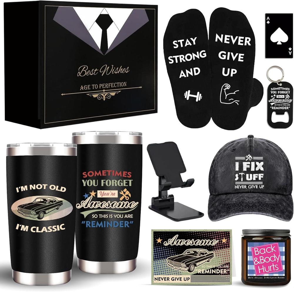 Valentines Day Gifts for Mens Him Who Have Everything, Unique Birthday Gift Bask-image