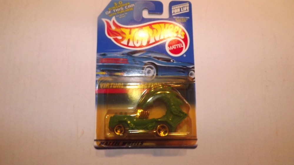 Hot Wheels 1999 Mattel Virtual Collection Rodzilla Sealed