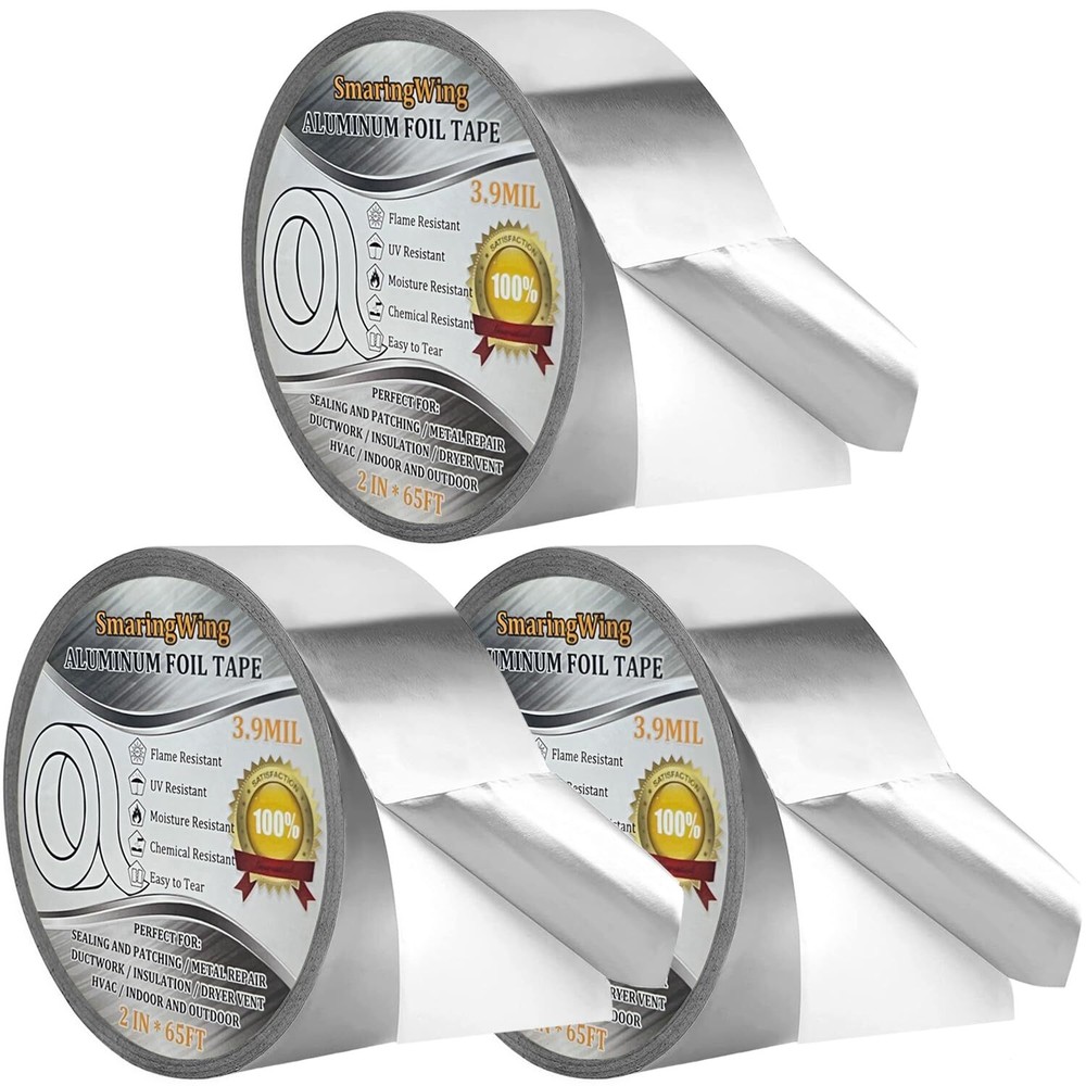 3Packs Premium Aluminum Tape (3.9mil) 2