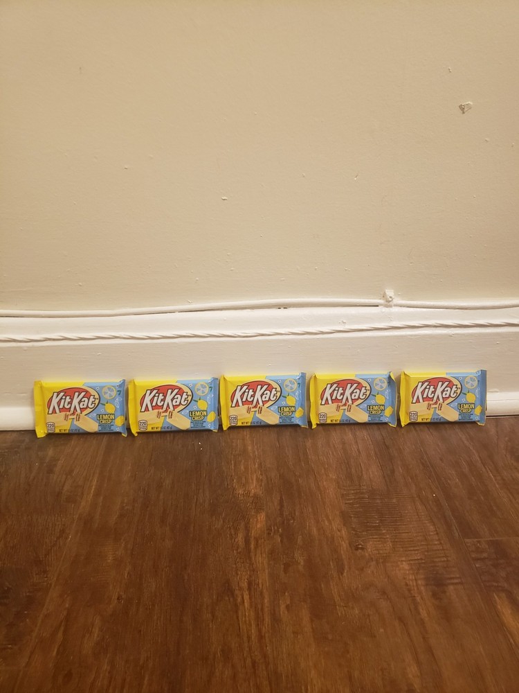 Kit Kat Lemon Crisp Wafers with Lemon Crème 1.5oz Pack of 5