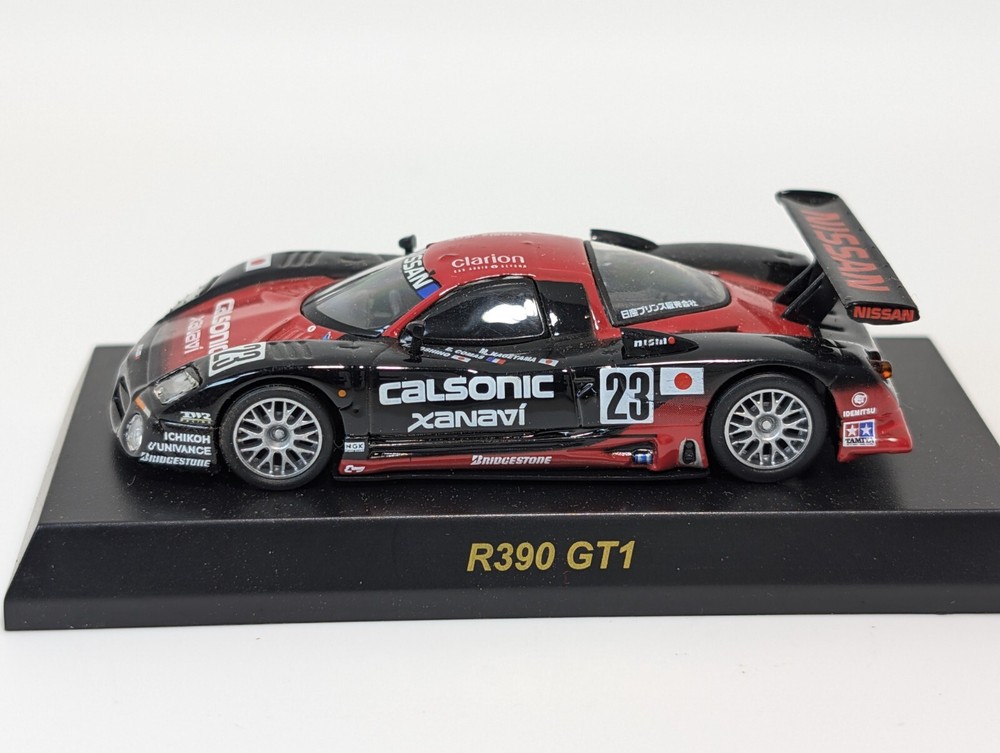 Kyosho 1:64 Nissan R390 GT1 No.23 1997 Japan Racing Car Diecast Model