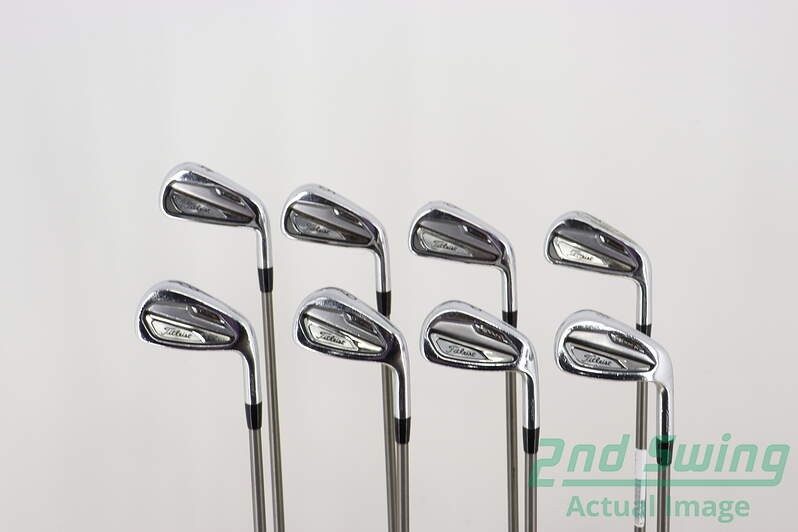 Titleist T100S Iron Set 4-PW GW Graphite Stiff Right Handed +0.5 Inch