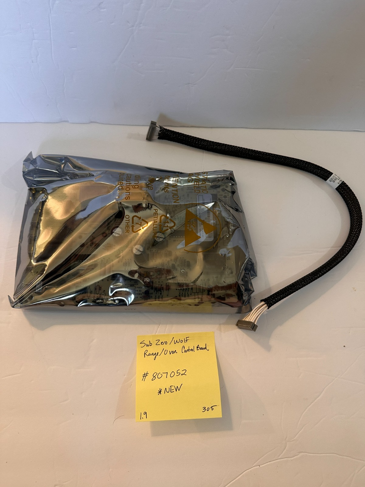 Control Board 807052 for Sub Zero Wolf Range/Oven