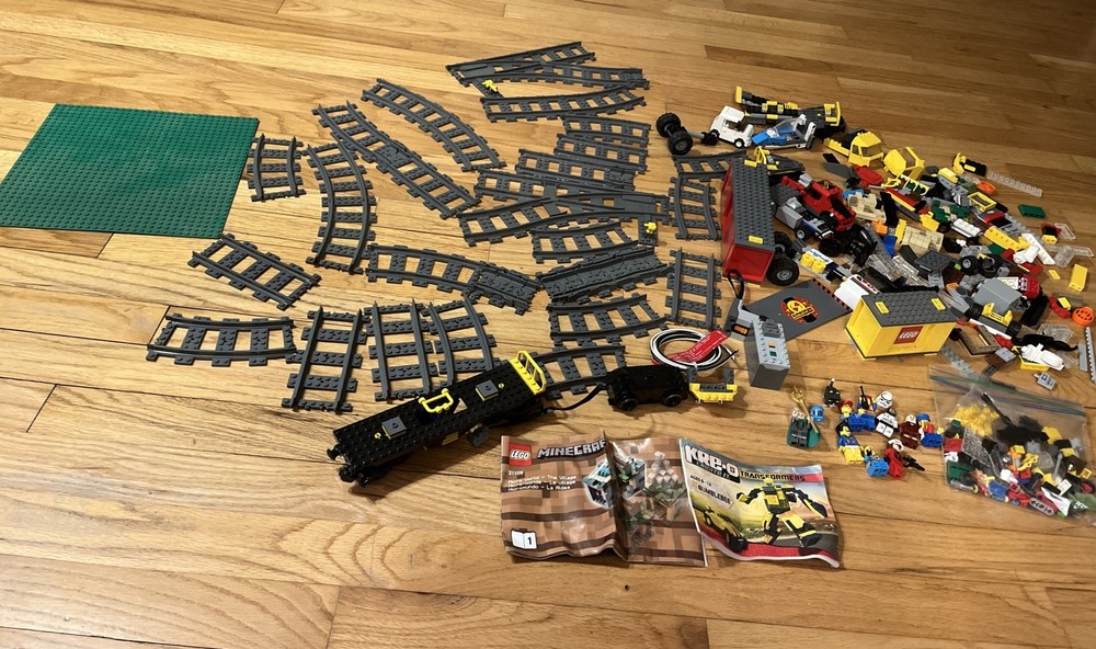 LEGO Minecraft Micro Set with Tracks, Transformers & Figurines - Huge Mixed Lot