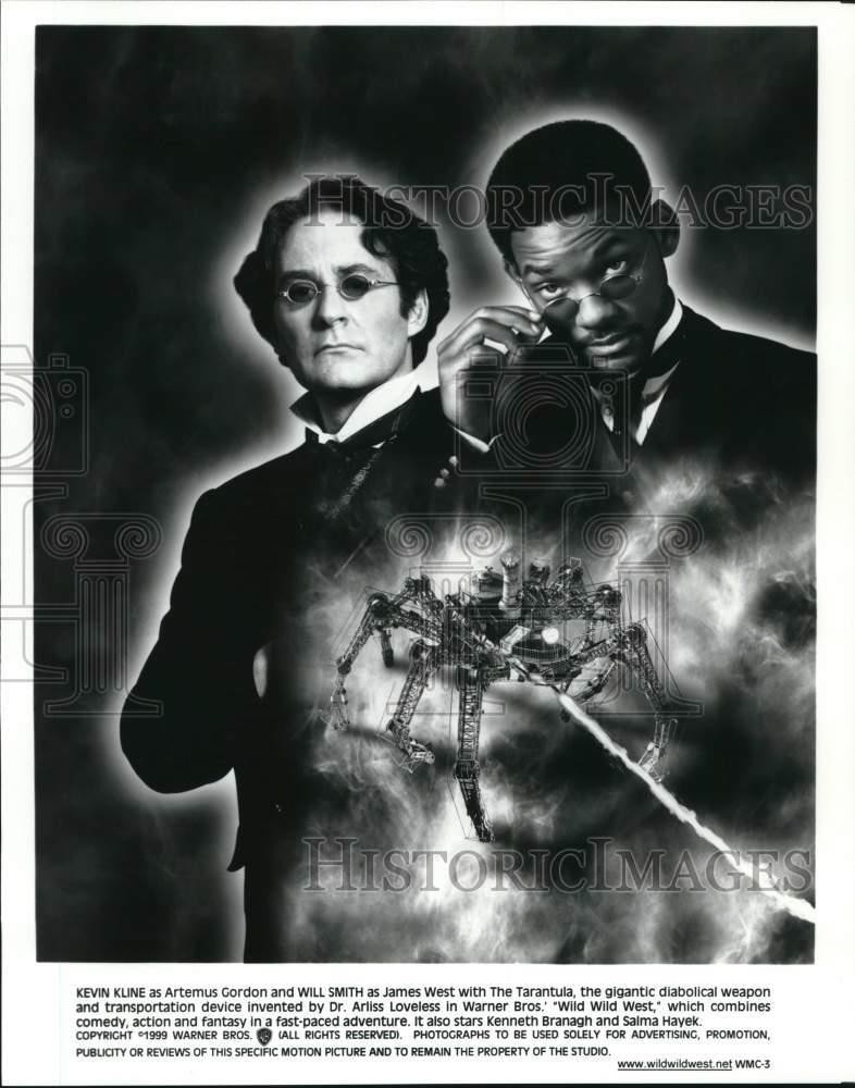 1999 Press Photo Kevin Kline and Will Smith star in 