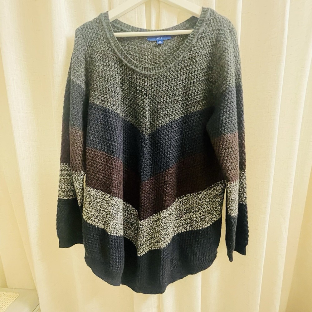 Apt 9 Pullover Sweater Long Sleeves