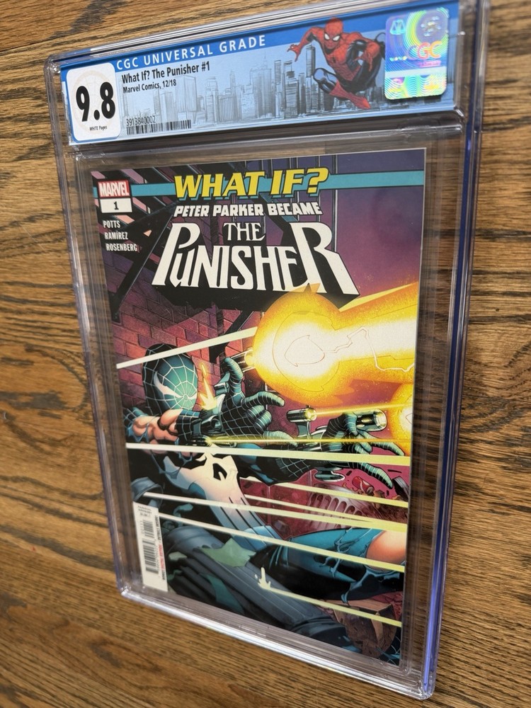 What If? The Punisher (2018) #1 CGC NM/M 9.8 White Pages Marvel 2018