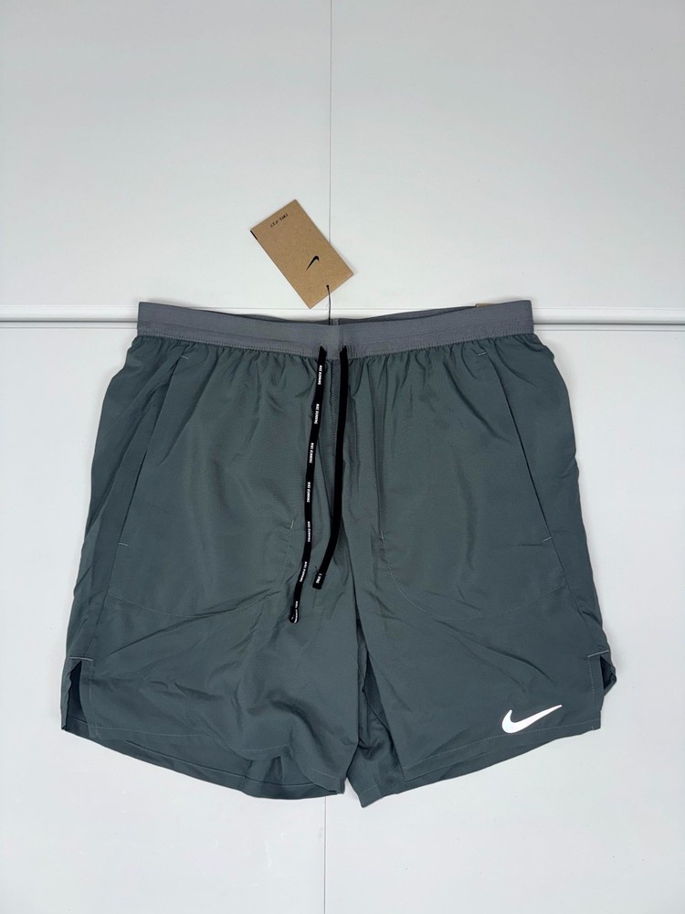 Nike Flex Stride 7” 2-In-1 Running Shorts Mens M Gray Dri-Fit CJ5471-085 $65