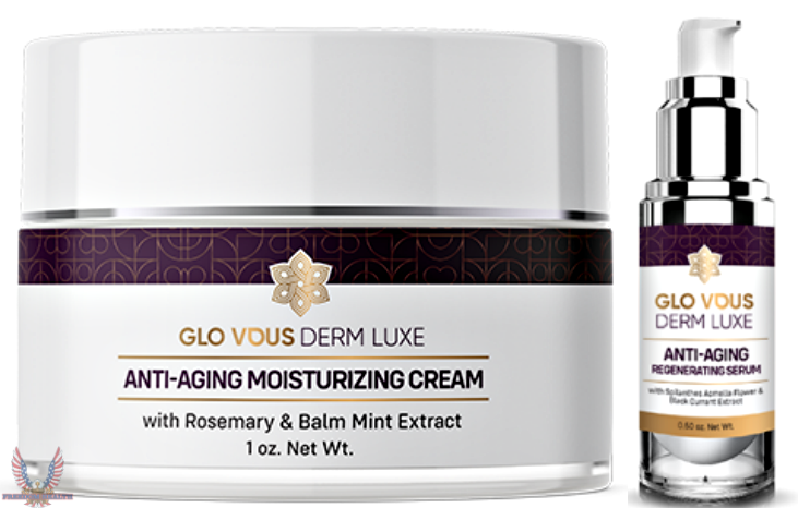 Glo Vous Derme Luxe Anti-Aging Cream 1oz & Firming Serum 2PC SET