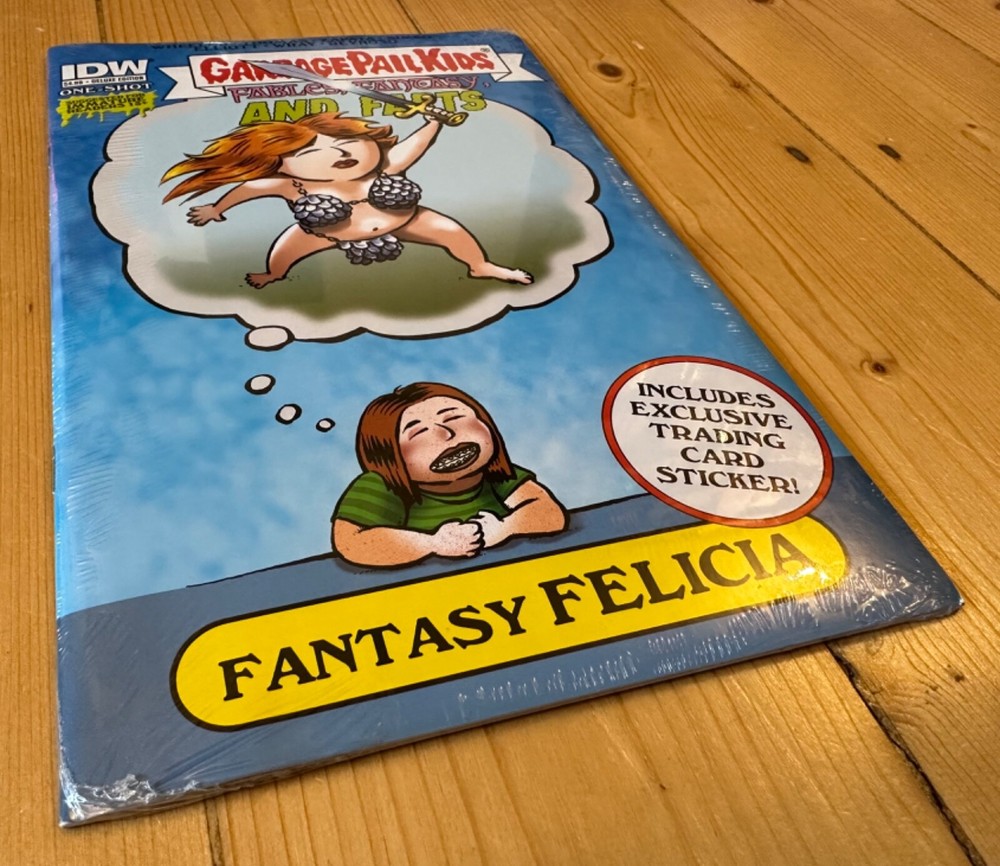 New Sealed Garbage Pail Kids Fables Fantasy & Farts One-Shot Trading Card IDW