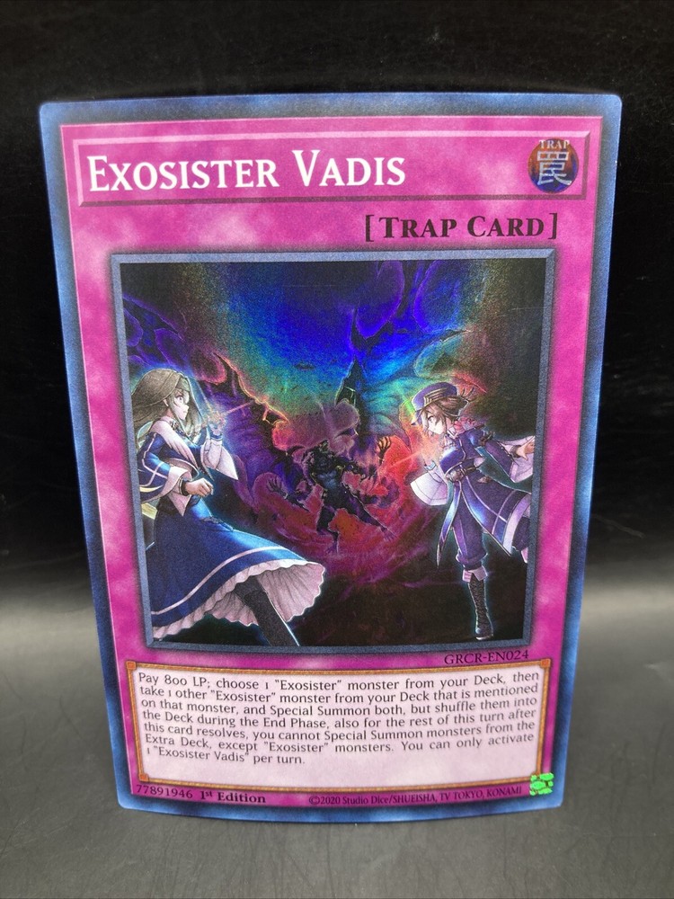 Exosister Vadis GRCR-EN024 1st Edition The Grand Creators Rare Card