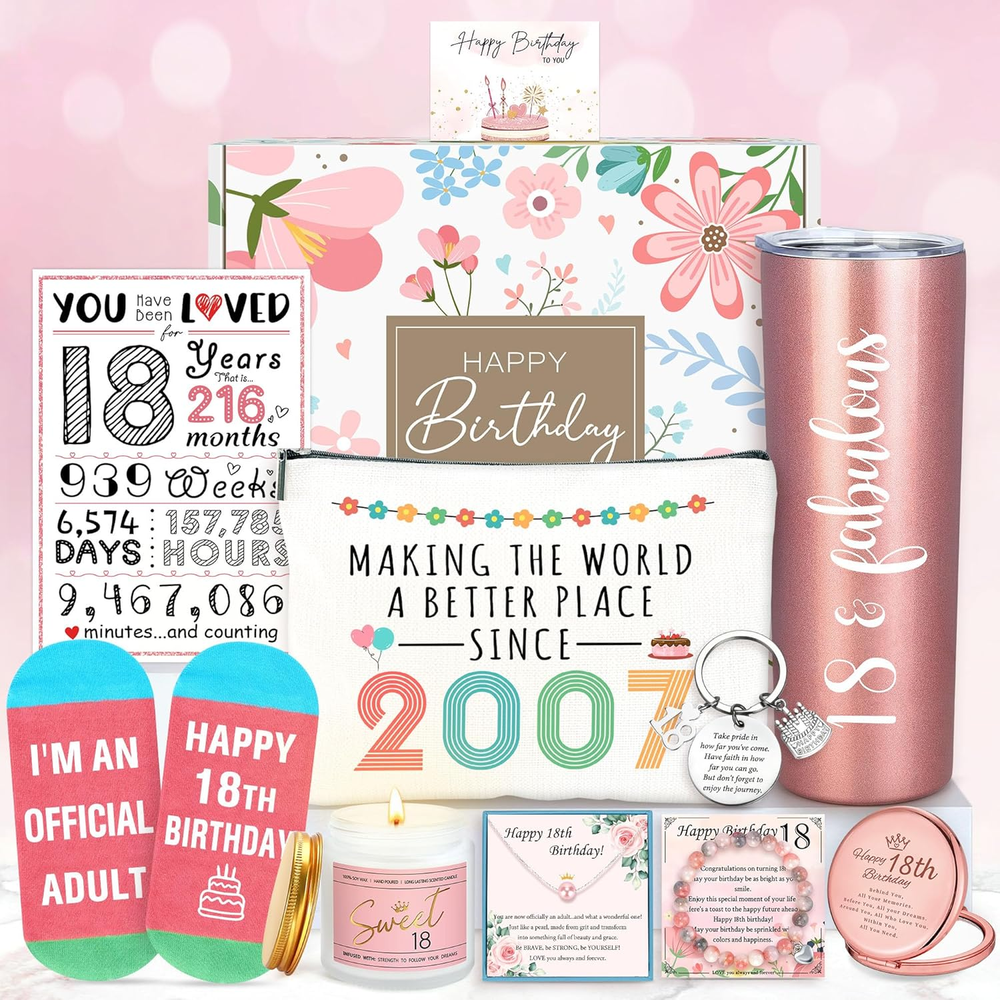 18Th Birthday Gifts for Girls Trendy 18 Year Old Girl Birthday Gifts for 18 Year