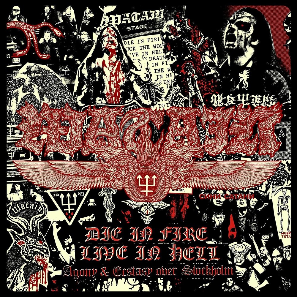 Watain Die in Fire - Live in Hell (CD)