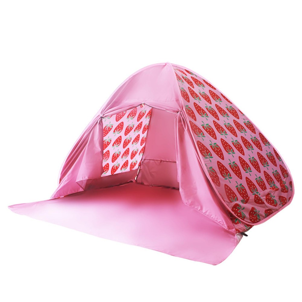 Beach Tent Large Automatic Instant Pop Up Beach Shade Sun Shelter Portable Ba...