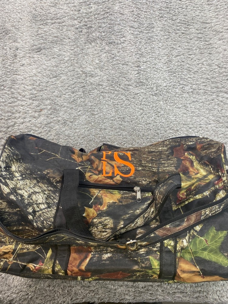 Realtree Camo Duffle Bag Outdoor Hunting Camp Travel Luggage Tote