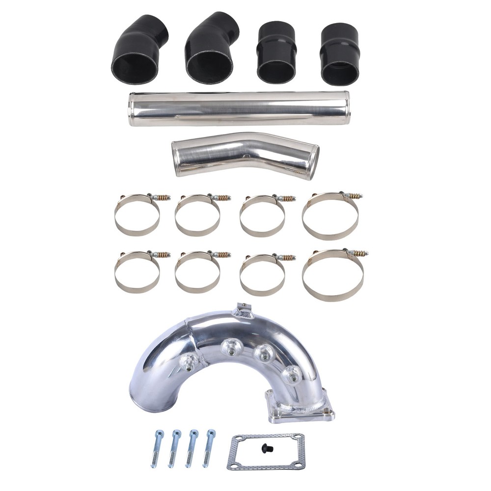 Polished Aluminum Intercooler Pipe & Intake Elbow for 98-02 Dodge Ram 5.9L