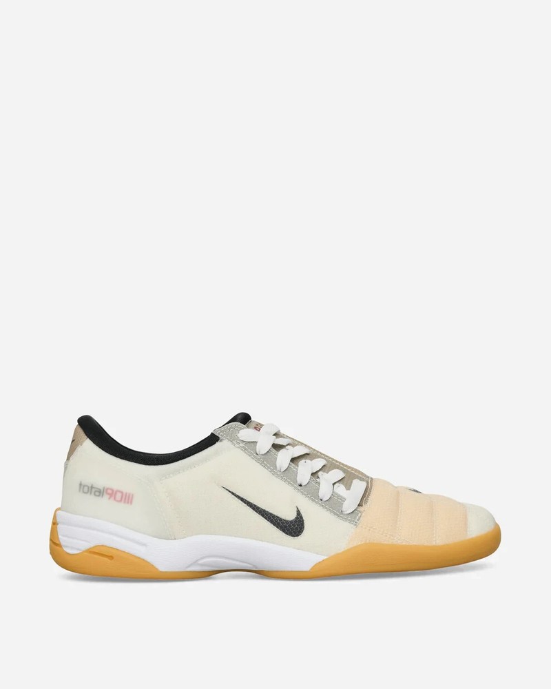 Nike Total 90 3 SP Mens Indoor Soccer Shoes White Black Gum IB8182-100 Fast Shipping