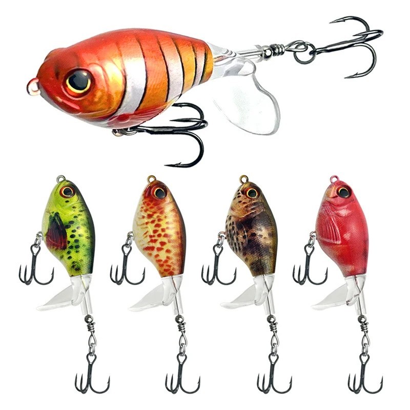 Whopper Plopper 60mm 12g Topwater Crankbait in 5 Colors