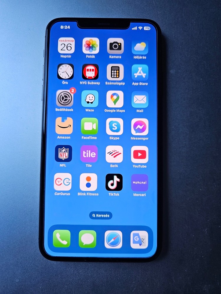TikTok installed Apple iPhone 11 Pro Max - 256 GB - matte Gray (Unlocked)