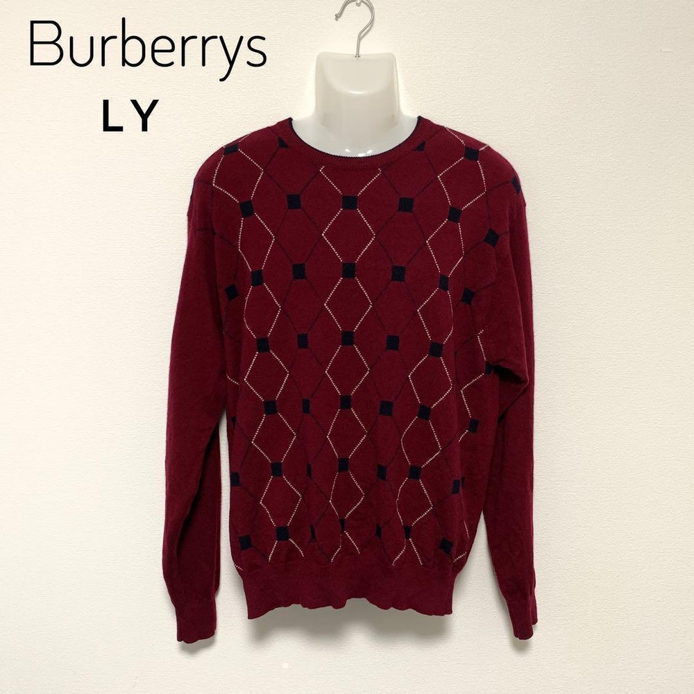Burberry knit sweater Men's Fashion from Japan