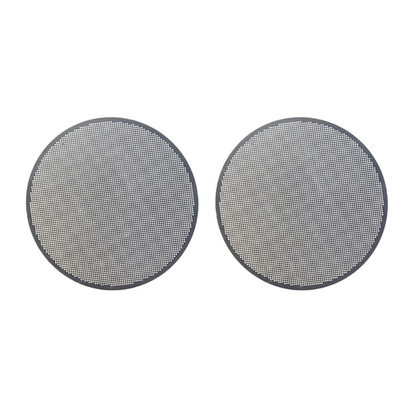 2Pcs 61mm Stainless Steel Reusable Coffee Metal Filter for Kitchen