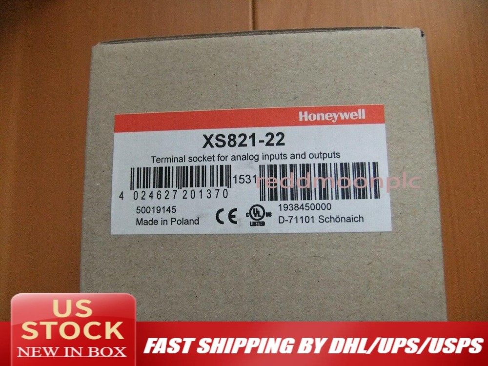 HONEYWELL XS821-22 ANALOGUE INPUT/OUTPUT BASE BRAND NEW IN BOX 2 AVAILABLE