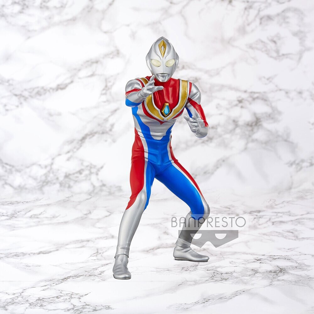 WB BanPresto Ultraman Dyna Flash Type Hero's Brave Statue Figure