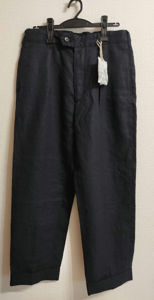 Engineered Garments Southwick Trousers Linen Navy Size M Used