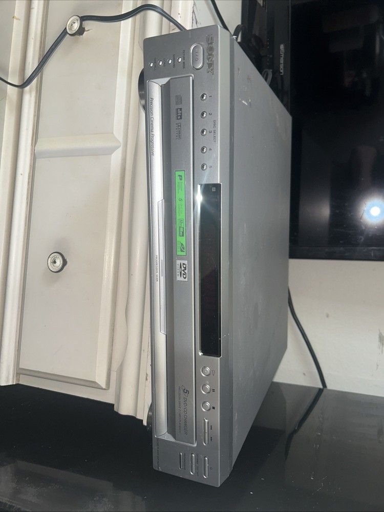 Sony DVP-NC665P 5-Disc CD DVD Carousel Changer Tested Working No Remote Included  