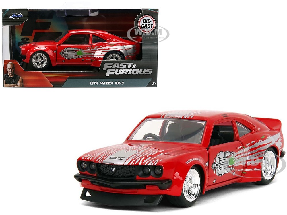1974 MAZDA RX-3 RED 