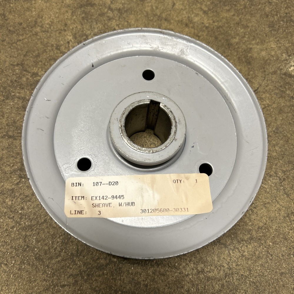 GENUINE OEM EXMARK PART # 142-9445 SHEAVE
