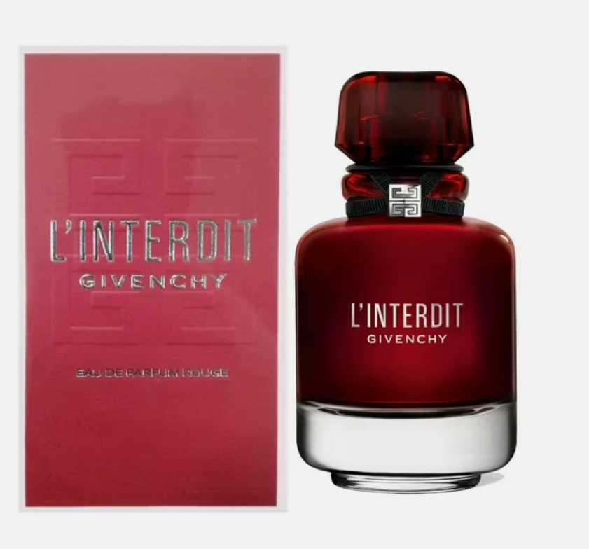 GIVENCHY L'INTERDIT EAU DE PARFUM ROUGE SPRAY FOR WOMEN 2.7 Oz / 80 ml sealed