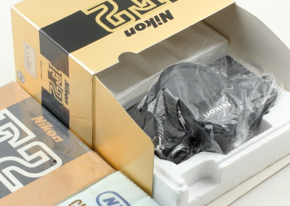 [ ALMOST UNUSED in Box ]  Nikon F2 Titan No Name 35mm SLR Film Camera From JAPAN