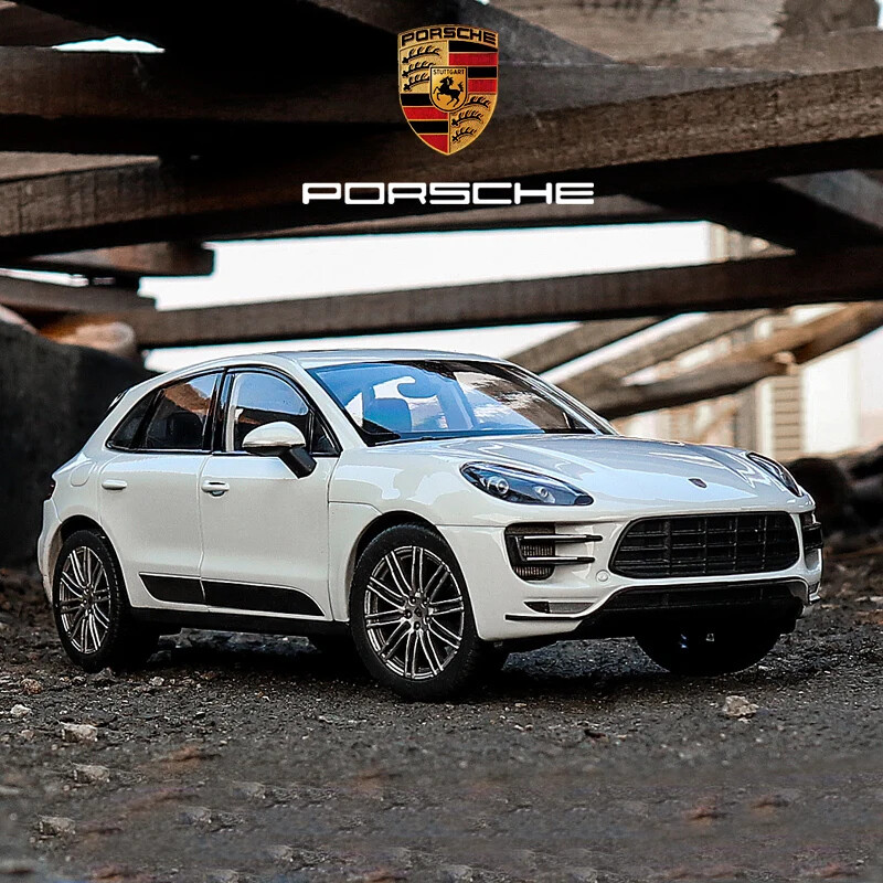 WELLY 1:24 Porsche Macan SUV Alloy Car Model Diecasts & Toy Vehicles Collect Car