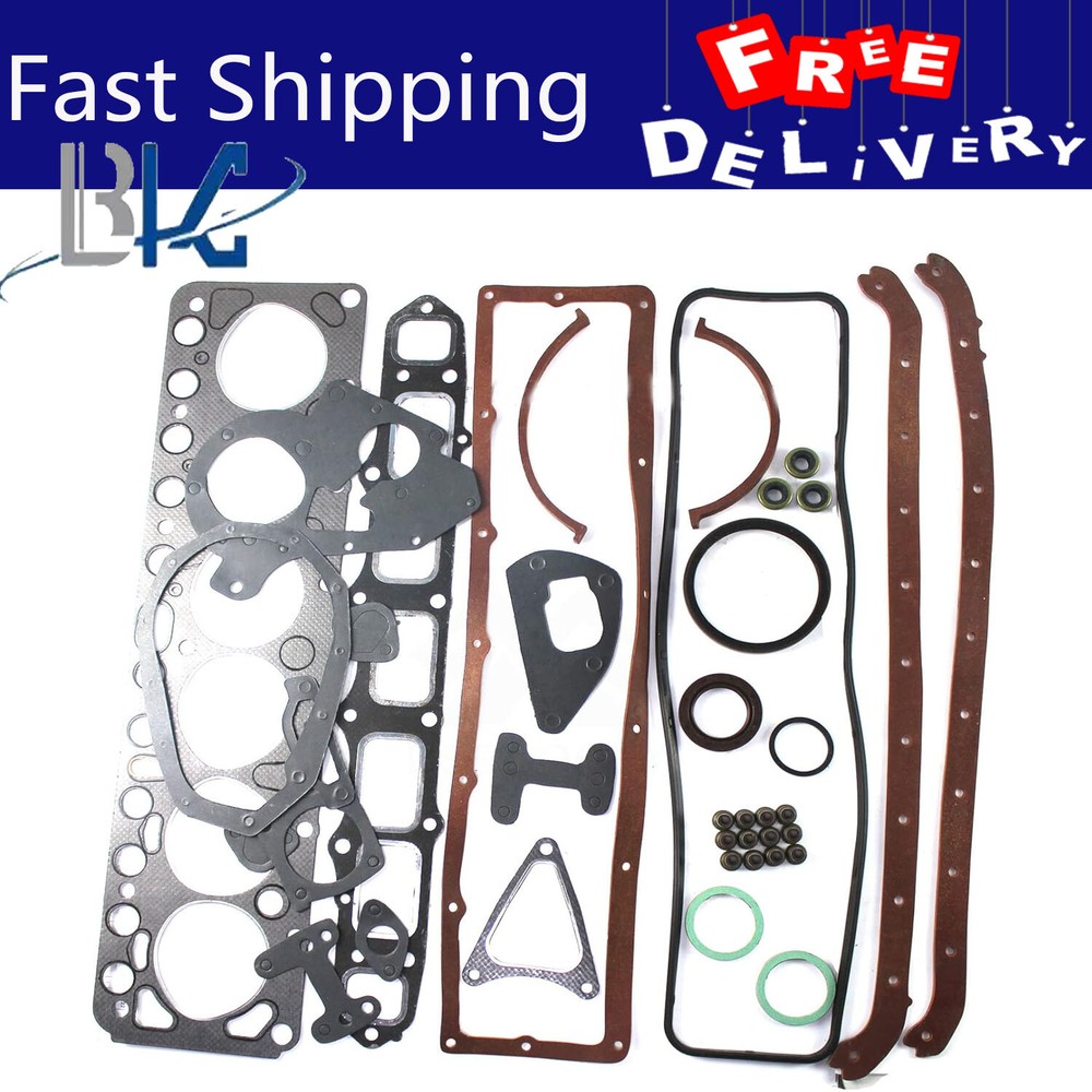 2F Engine Full Gasket Kit Head Gasket Set for Toyota Land Cruiser FJ40 FJ60 4.2L