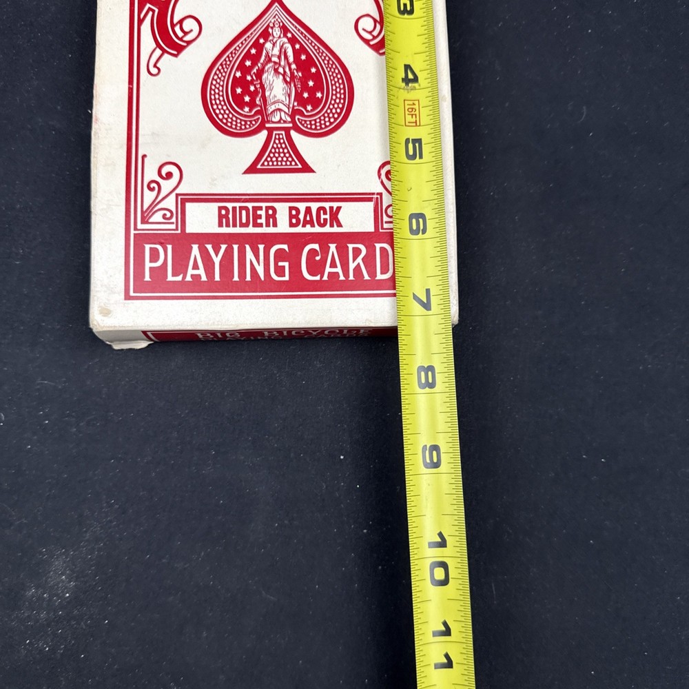 Jumbo Big Bicycle Playing Cards Oversized Poker Deck
